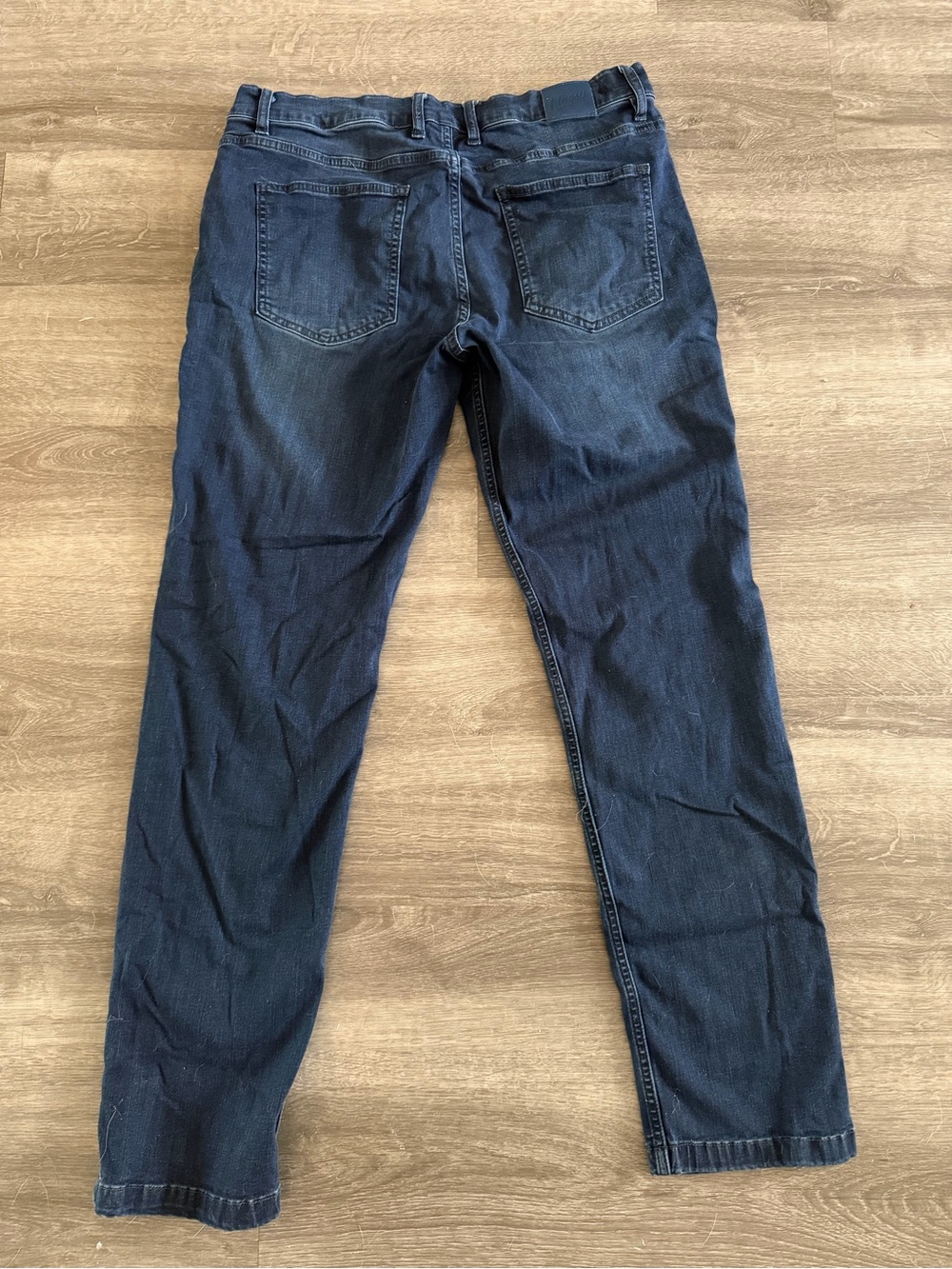 Mugsy Men’s Fulton Dark Blue Jeans 34x32 - Picture 2 of 4